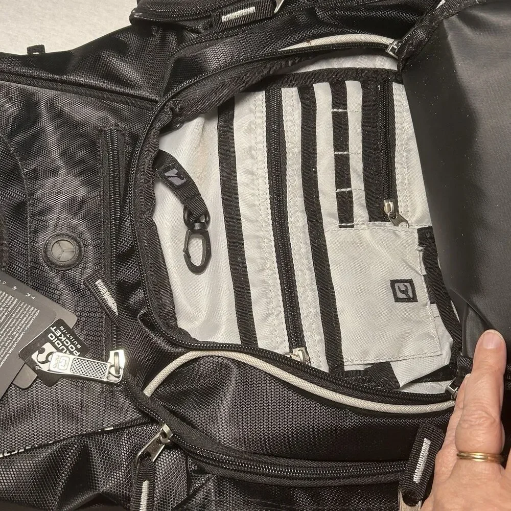 OGIO Bounty Hunter Backpack Black 17” Laptop Side Entry, Travel Pack NEW w/ Tags